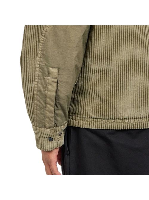 overshirt padded corduroy C.P. COMPANY | 21CMOS222A-110472G356 FALLEN ROCK